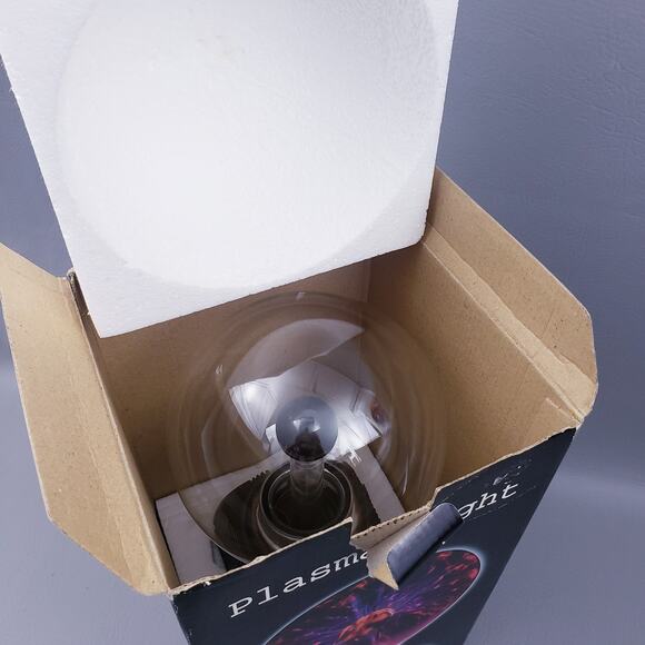 Plasma Ball Glass Globe Touch & Sound Motion Tesla Party Lamp Light 7" - Picture 15 of 16